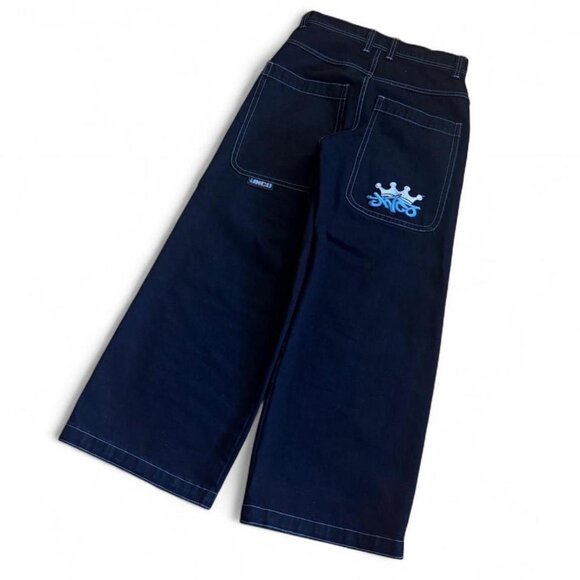 Vintage JNCO Black And Blue 30
